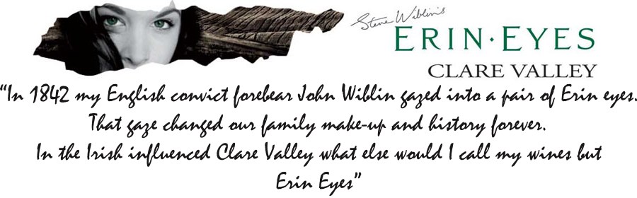 Steve Wiblin's Erin Eyes Wines Logo